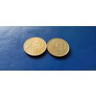 50 евроцентов 2002 год Австрия и Италия (Состояние на фото)