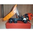 Модель автомобиля "Камаз 5511", Москва 1980, времён СССР, масштаб 1/43, есть дефекты.