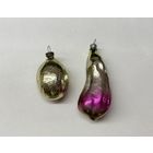 Елочная игрушка Баклажан грецкий орех СССР К.7 цена за все