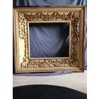 Рама Киот Большой размер интерьерная 19 век состояние как на фото крепкая для такого состояния