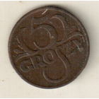 Польша 5 грош 1939
