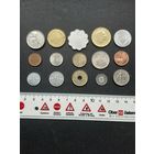 С рубля. Сборный лот разных монет разных стран.