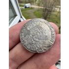 Орт (18 грошей) 1755 года EC "Коронный" (Польша, Август III)