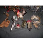 Ёлочные игрушки,гирлянды из СССР.С рубля.