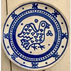 Тарелка керамическая авторская 1941год