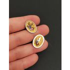 Запонки мужские Рыцари пифии винтаж