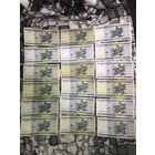 1000 рублей образца 2000 года - 18 банкнот разных серий без повторов