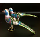 ФАЗАНЫ.. перегородчатые Эмали..  Редкость!