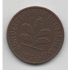 ФЕДЕРАТИВНАЯ  РЕСПУБЛИКА ГЕРМАНИЯ 2 ПФЕННИГA 1976 D