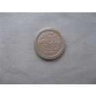 Нидерланды 5 центов 1907 год Королева Вильгельмина (1890 - 1948)