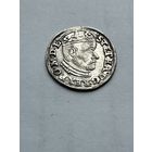 Трояк 1585 г. Олькуш. Штемпельный блеск. Коллекционное состояние.