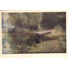 Подписанная открытка СССР. Поленов. ИЗОГИЗ 1962