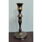 Винтажный подсвечник на одну свечу , в металле