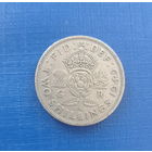 Великобритания 2 шиллинга 1949 год без IND: IMP: