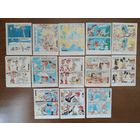 Вкладыши от жвачки CIN CIN комикс про друзей Цена за лот 13шт