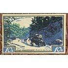 Нотгельд 10 пфеннигов 1921 год. Брауншвейг,. Веймарская республика