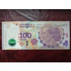 100 песо Аргентина 2017 г. Эвита Перон.