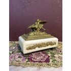 Старинное пресс-папье, бронза, камень, тяжелое, много лотов с рубля