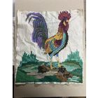 Старенькая вышиванка, вышивка Петушок