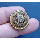 Пуговица РИ, Курляндская губ, накладная, большая, 1857-1917, нечастая!