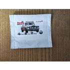 Вкладыш Turbo Rally 74 наклейки фантики авто auto турбо Турбо Ралли