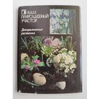 Декоративные растения. Ваш приусадебный участок.  Набор из 18 открыток. 1987 год