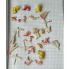 Набор миниатюрных ёлочных игрушек