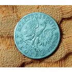 2 злотых 1934. Ядвига.