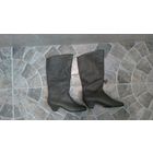 Сапоги осенние натуральная кожа сшиты в ателье Совмина в конце 1980-х р 37