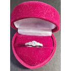 Красивое кольцо серебро 925, лот#16, С РУБЛЯ! МНОГО ЛОТОВ С РУБЛЯ БЕЗ МЦ!