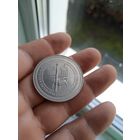 Остров Мэн 1 крона, 1984 30-я конференция парламентариев стран Содружества - меч и кресло