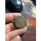2 копейки 1758 г. Российская Империя Елизавета Петровна