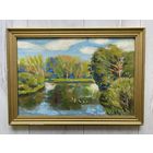 Картина. Масло. Оргалит. Картон. Новак. ЧСХ.