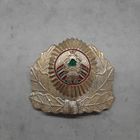 Кокарда МВД Беларусь, желтая, алюминий