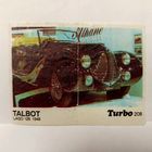 Turbo #208 (Турбо) Вкладыш жевачки Турба. Жвачки