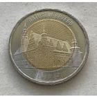 Польша 5 злотых 2025 - Ратуша Бжега - UNC!