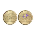 Канада набор 2 монеты 2022  Пианист Петерсон Цветная и простая UNC