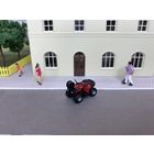 Квадроцикл пожарной службы. Масштаб HO 1:87.
