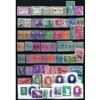 США - 50+ марок и вырезок - гашёные. #O-W-134-C-1