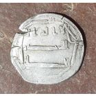Дирхам куфический Аббасиды Харун ар Рашид с упоминанием Язида 176(?) г.х. м.дв Аббасия.