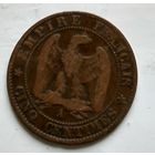 Франция 5 сантимов, 1863 "A" - Париж 2-8-5