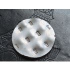 Россия (РФ). 25 рублей 2011...2022. Неполированная, необжатая заготовка для двадцатипятирублевой монеты, брак, гашение на монетном дворе. Нечастая!!! Торг.