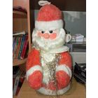 Дед мороз   СССР , на большую уличную ёлку . С петелькой 50 см .