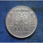 Албания итальянская оккупация 1 лек 1939 магнитная