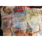 Карта СССР жизнедеятельность Ленина