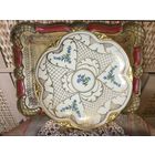 Тарелка Блюдо Розенталь Ручная роспись позолота от 1930-х гг Германия Цена снижена !