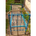 Раритет, таких уж нет: детская кровать (кроватка) с функцией опускания боковых шторок. 50-е годы ХХ века.