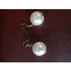 Сережки имитация под жемчуг