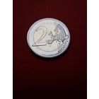 2 евро 2024 Финляндия. Юбилейные. Архитектурная фирма Геселлиус-Линдгрен-Сааринен. С рубля. (01)