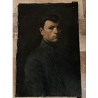 Картина. Портрет. Холст, масло. Подписи нет. Размер по лицевой стороне: 50х60 см.